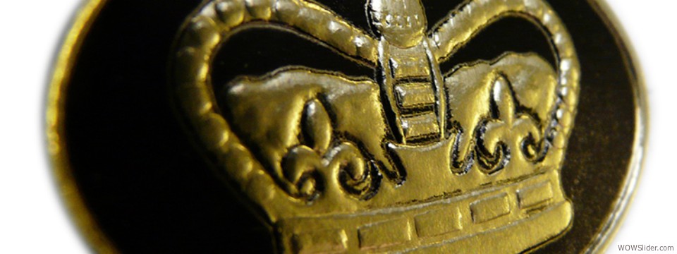 Crown Jewels embossed label