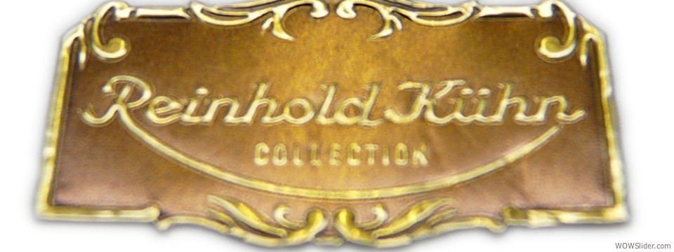 Reinhold Kuhn embossed label